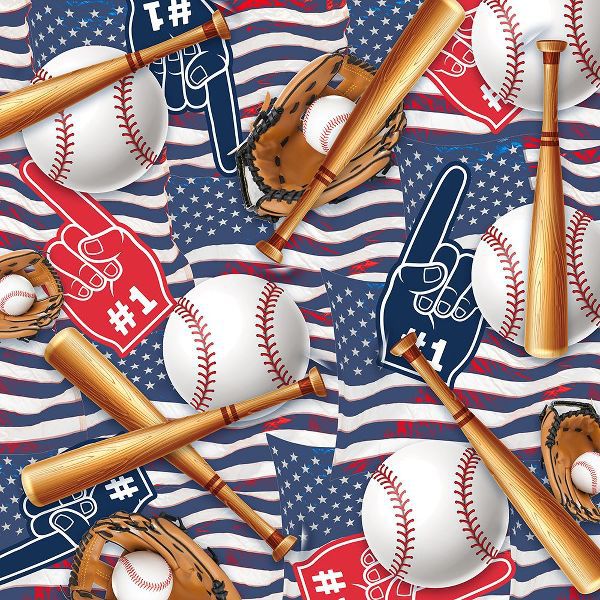 LightBoxJournal 아티스트의 American Baseball Pattern 03작품입니다.