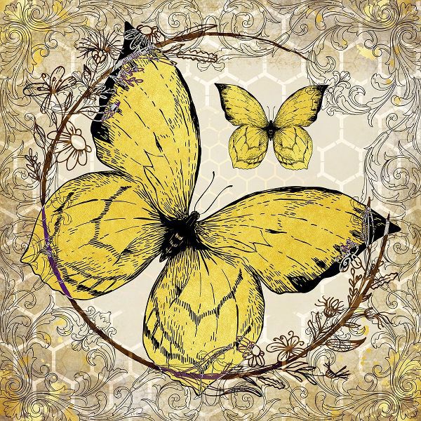 LightBoxJournal 아티스트의 Honey Bee Butterfly 03작품입니다.