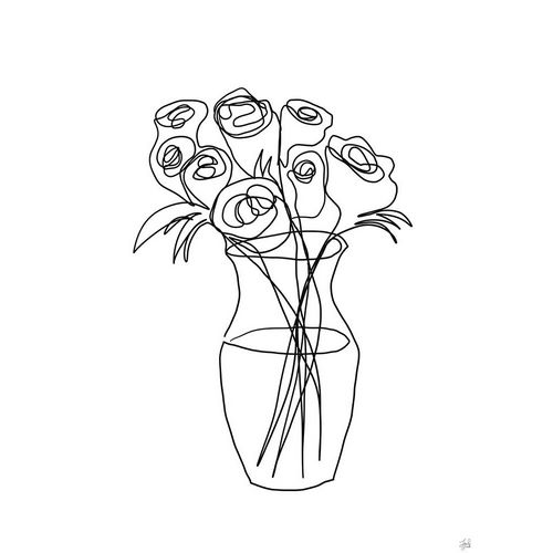 Line and Brush 아티스트의 Floral Bunch 2작품입니다.