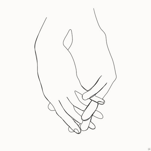 Line and Brush 아티스트의 Holding Hands 6작품입니다.