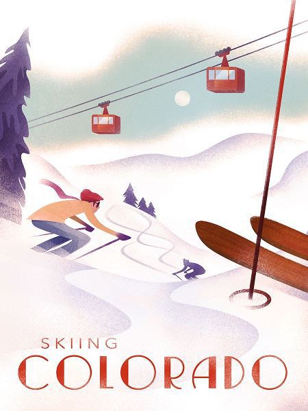 Wickstrom, Martin 아티스트의 Colorado Skiing작품입니다.