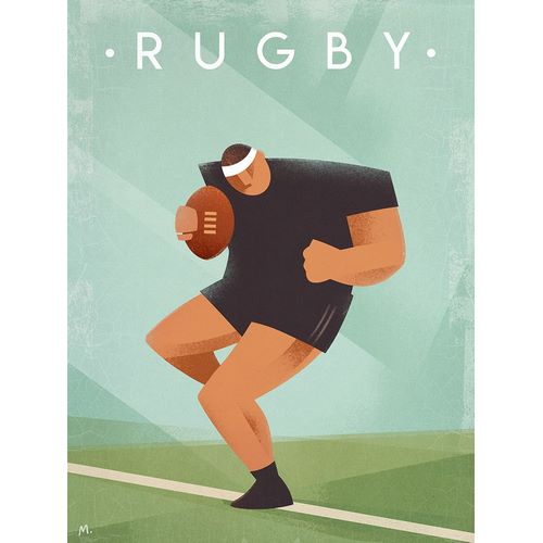 Wickstrom, Martin 아티스트의 Vintage Rugby작품입니다.