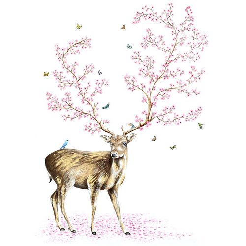 Wickstrom, Martin 아티스트의 Cherry Blossom Deer작품입니다.