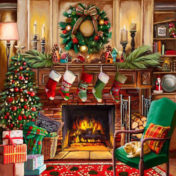 Boehme, Nicky 아티스트의 Fireside Christmas작품입니다.