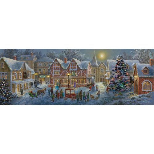 Boehme, Nicky 아티스트의 Christmas Village Panoramic작품입니다.