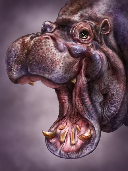 LaMontagne, Patrick 아티스트의 Hippo Totem작품입니다.