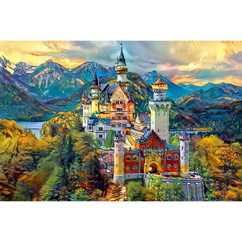 Gavidia, Pedro 아티스트의 Baviera Fussen Germany Neuschwanstein castle작품입니다.