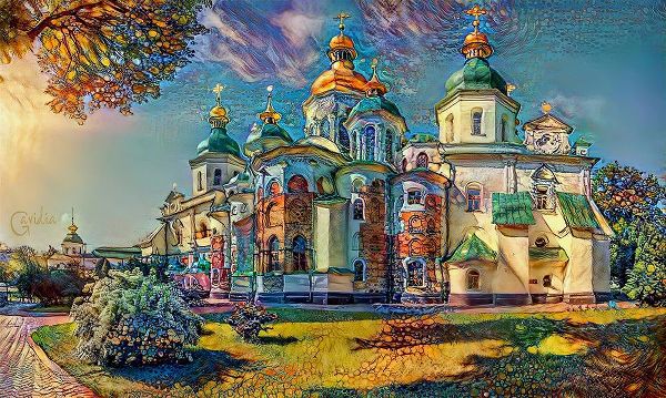 Gavidia, Pedro 아티스트의 Kyiv Ukraine Saint Sophia Cathedral작품입니다.