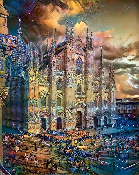 Gavidia, Pedro 아티스트의 Milan Italy Domm Cathedral작품입니다.