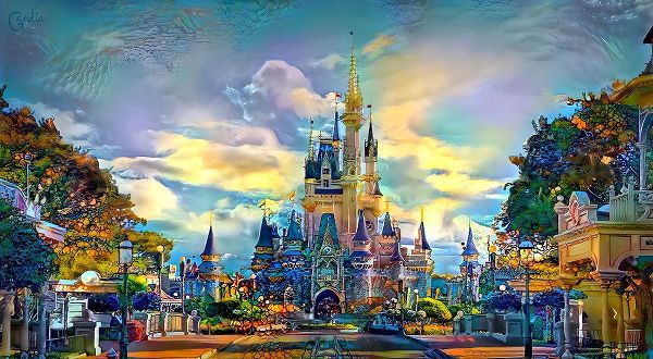 Gavidia, Pedro 아티스트의 Orlando Florida United States Walt Disney World Castle작품입니다.