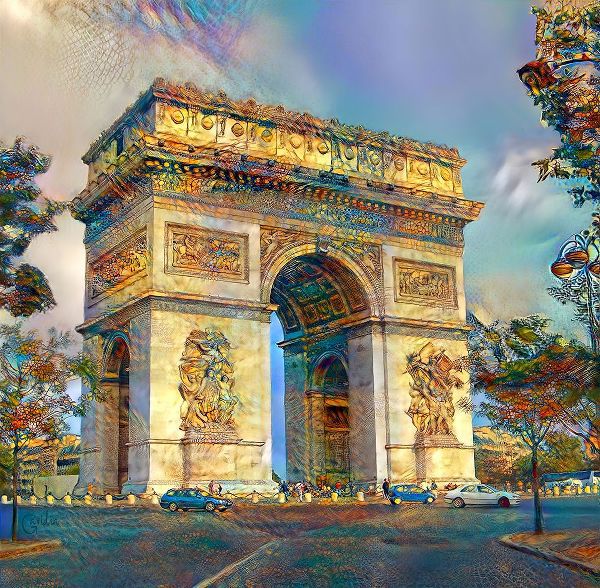 Gavidia, Pedro 아티스트의 Paris France Arc de Triomphe작품입니다.