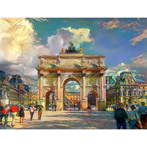 Gavidia, Pedro 아티스트의 Paris France Arch of Carrousel작품입니다.