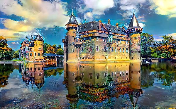 Gavidia, Pedro 아티스트의 Ultrecht Netherlands De Haar Castle작품입니다.