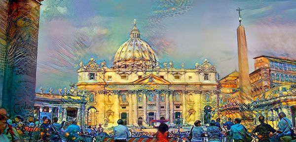 Gavidia, Pedro 아티스트의 Vatican City Saint Peter Basilica작품입니다.