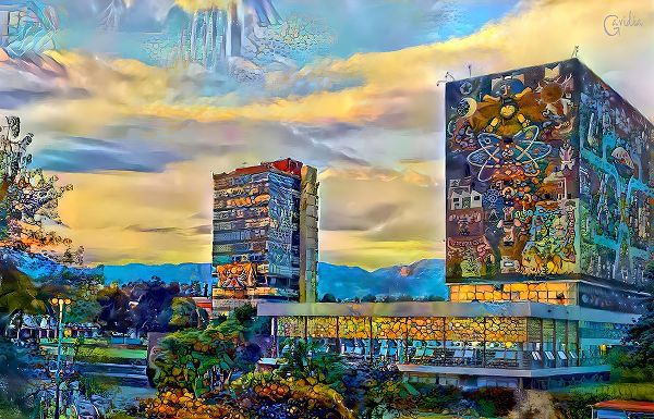 Gavidia, Pedro 아티스트의 Mexico City University City작품입니다.