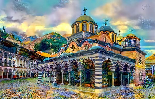 Gavidia, Pedro 아티스트의 Bulgaria Rila Monastery작품입니다.