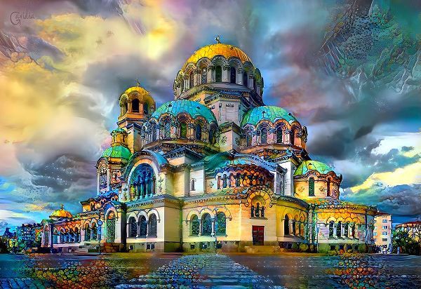 Gavidia, Pedro 아티스트의 Bulgaria Sofia Alexander Nevsky Cathedral작품입니다.