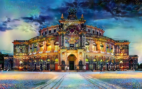 Gavidia, Pedro 아티스트의 Germany Dresden Semperoper Opera House작품입니다.