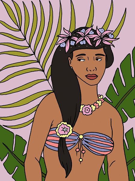 Randy Noble Fine Art 아티스트의 Tropical Beauties 3작품입니다.