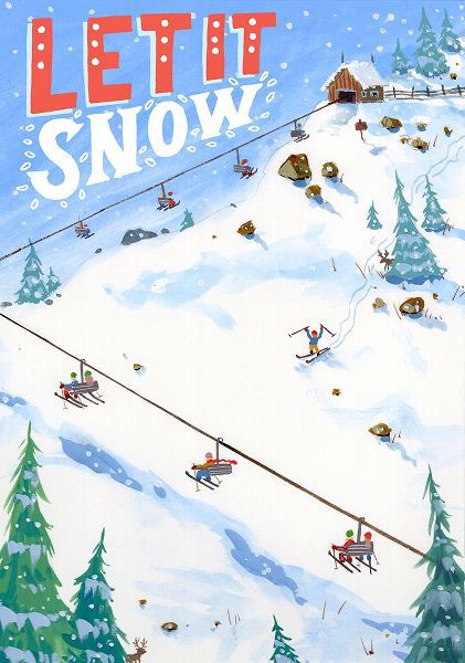 Randy Noble Fine Art 아티스트의 Let It Snow 2작품입니다.