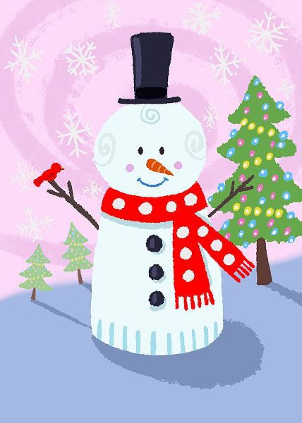 Randy Noble Fine Art 아티스트의 Snowman Swirl작품입니다.