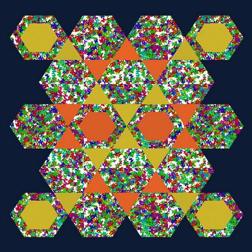 Homawoo, Richard 아티스트의 Hexagon Pattern-6작품입니다.