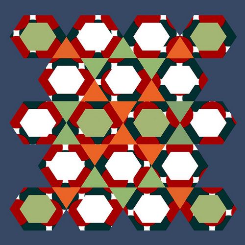 Homawoo, Richard 아티스트의 Hexagon Pattern-9작품입니다.