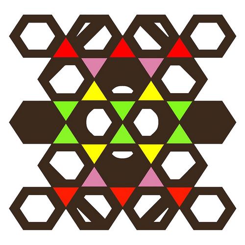 Homawoo, Richard 아티스트의 Hexagon Pattern-25작품입니다.
