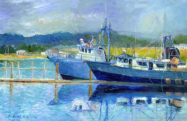 Wallich, Richard 아티스트의 Fishing Boats On Oregon Coast작품입니다.
