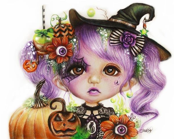 Sheena Pike Art 아티스트의 Halloween Hannah - MunchkinZ작품입니다.