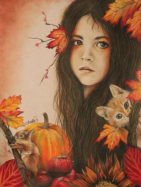 Sheena Pike Art 아티스트의 Autumn - Seasons Series작품입니다.