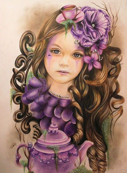 Sheena Pike Art 아티스트의 Lavender - Tea Series작품입니다.