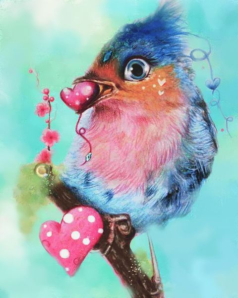 Sheena Pike Art 아티스트의 Love Bird작품입니다.