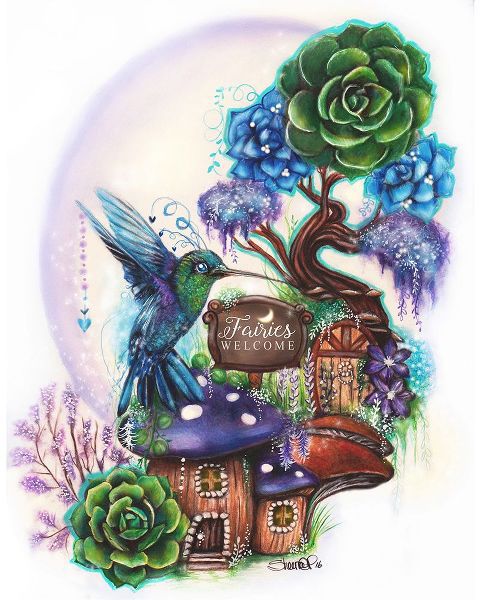 Sheena Pike Art 아티스트의 Fairies Welcome - Garden Whimzies작품입니다.