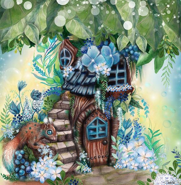 Sheena Pike Art 아티스트의 Blueberry Grove - Garden WhimZies작품입니다.