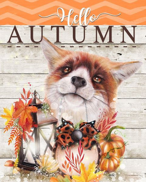 Sheena Pike Art 아티스트의 Hello Autumn  - Autumn Greetings Fox작품입니다.