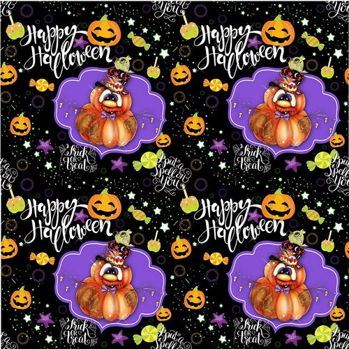 Sheena Pike Art 아티스트의 Jack O Man 3 - Halloween Pattern작품입니다.