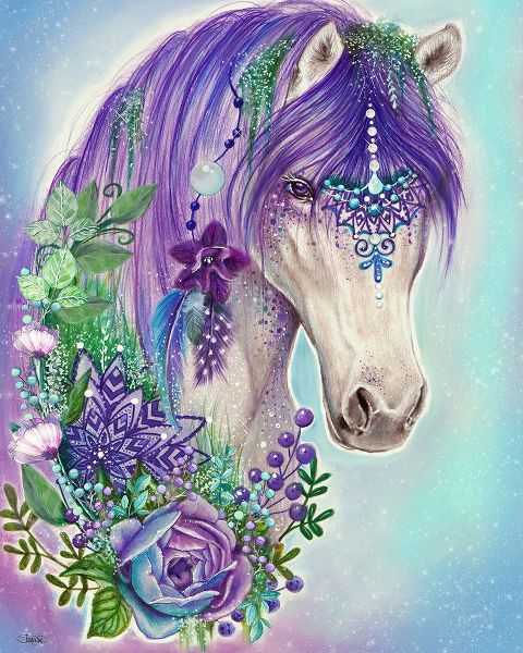 Sheena Pike Art 아티스트의 Gypsy Violet Horse작품입니다.