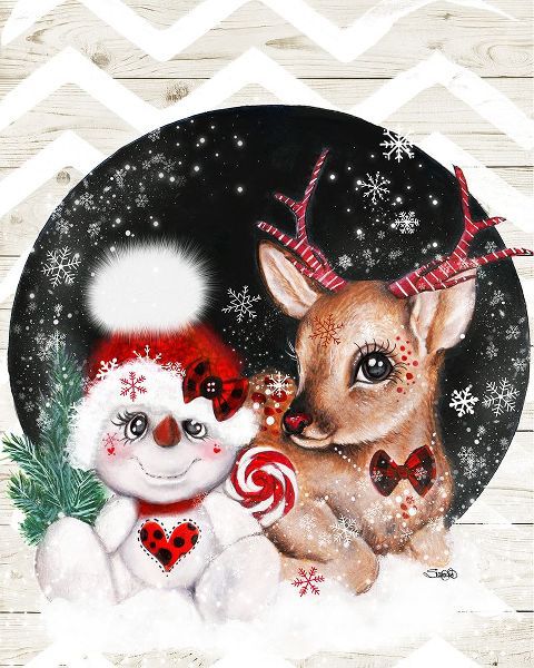 Sheena Pike Art 아티스트의 Rudolph and his Snowman Pal작품입니다.