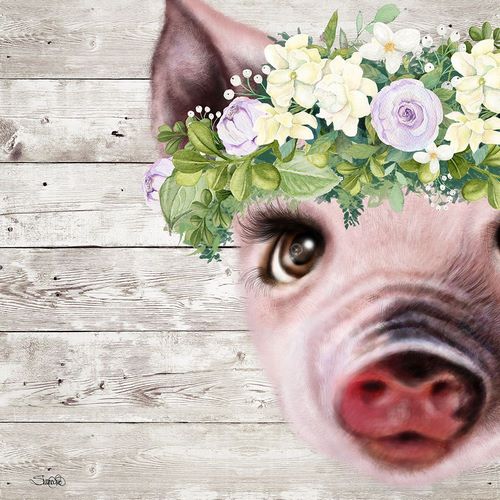 Sheena Pike Art 아티스트의 Peek a Boo Sweet Piglet작품입니다.