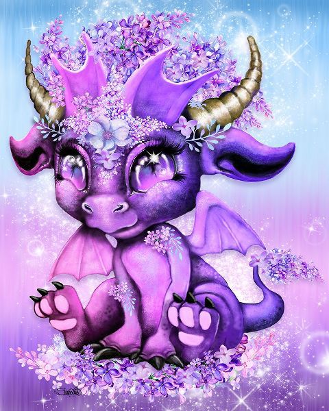 Sheena Pike Art 아티스트의 Lilac - Lil DragonZ작품입니다.