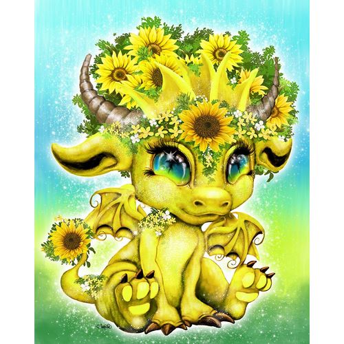 Sheena Pike Art 아티스트의 Sunflower - Lil DragonZ작품입니다.