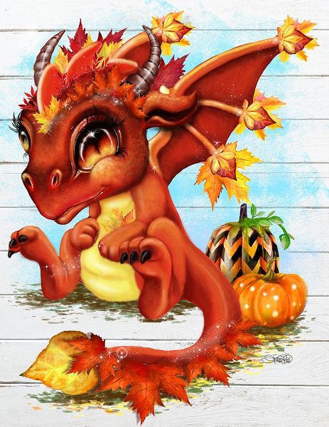 Sheena Pike Art 아티스트의 Autumn Lil DragonZ작품입니다.