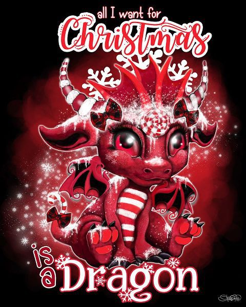Sheena Pike Art 아티스트의 All I want for Christmas is a Dragon작품입니다.