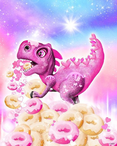 Sheena Pike Art 아티스트의 Dino Donut Galaxy작품입니다.