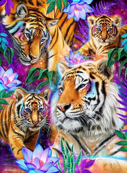 Sheena Pike Art 아티스트의 Day Dream Tigers작품입니다.