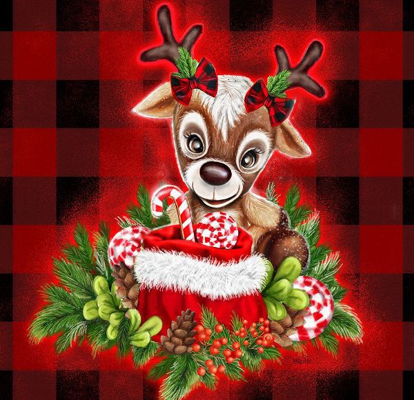 Sheena Pike Art 아티스트의 Christmas Cutie Reindeer작품입니다.