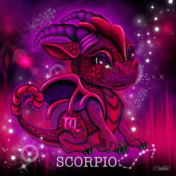 Sheena Pike Art 아티스트의 Zodiac Lil Dragonz Scorpio작품입니다.
