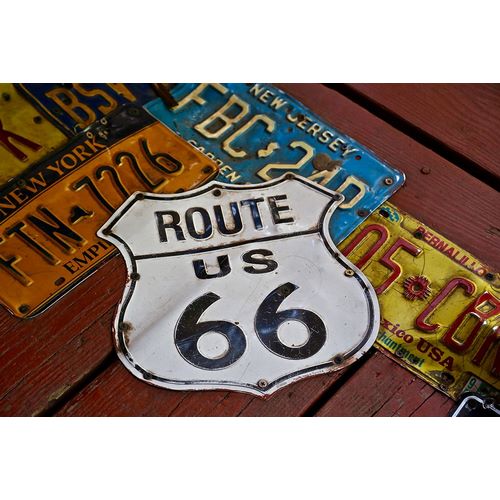 Susan Vizvary Photography 아티스트의 Route 66 License Plates작품입니다.
