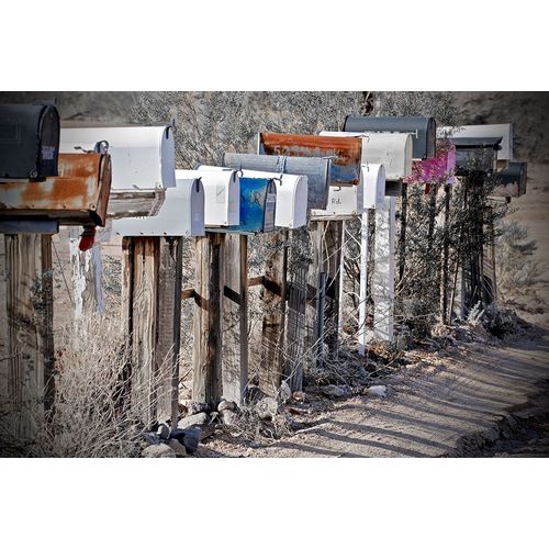 Susan Vizvary Photography 아티스트의 Blue Route66 Mailboxes작품입니다.